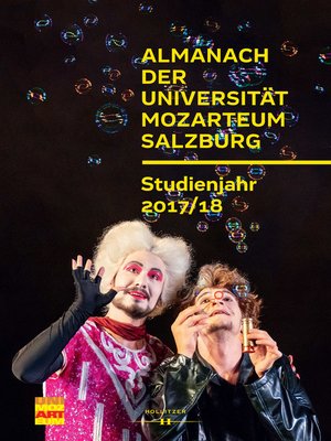 cover image of Almanach der Universität Mozarteum Salzburg. Studienjahr 2017/18